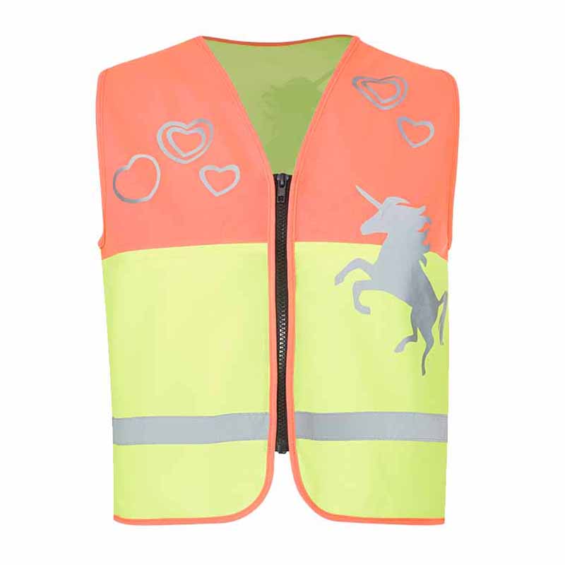 Children's High Visibility Safety Vests orange