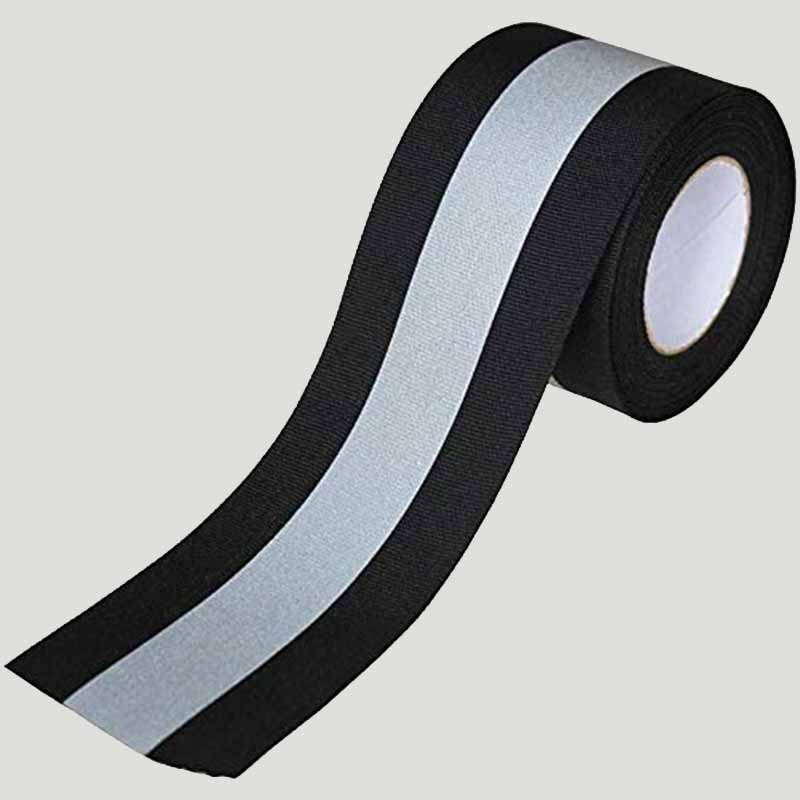 black reflective tape