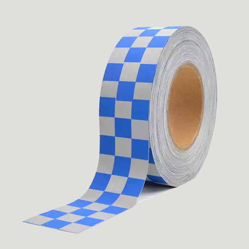 blue reflective tape