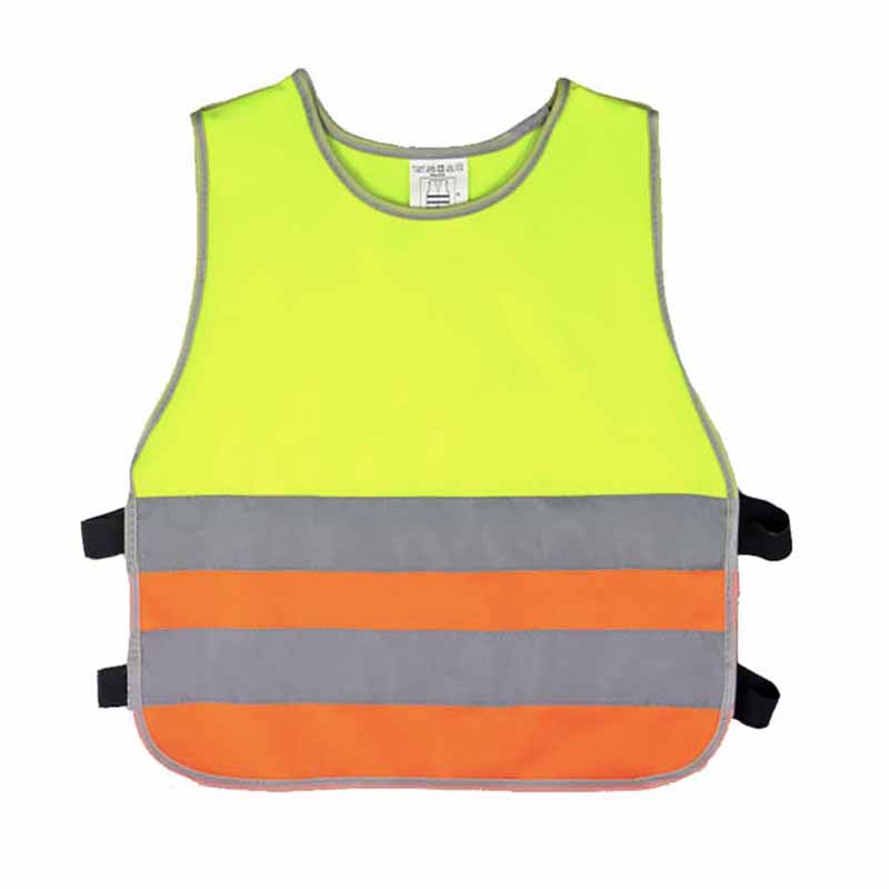 children's safety riding vest yellow