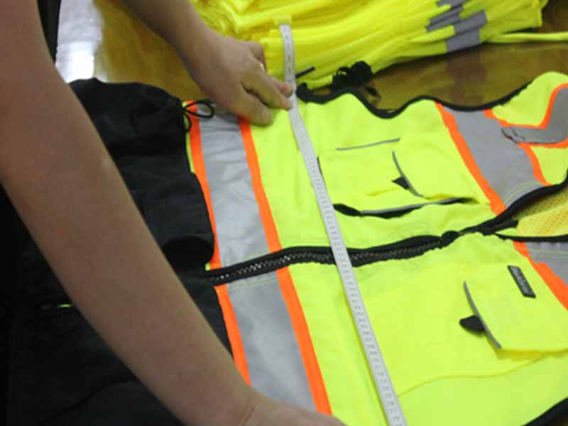 Safety vest inspection